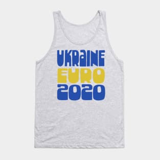 Ukraine / Euro 2020 Football Fan Design Tank Top